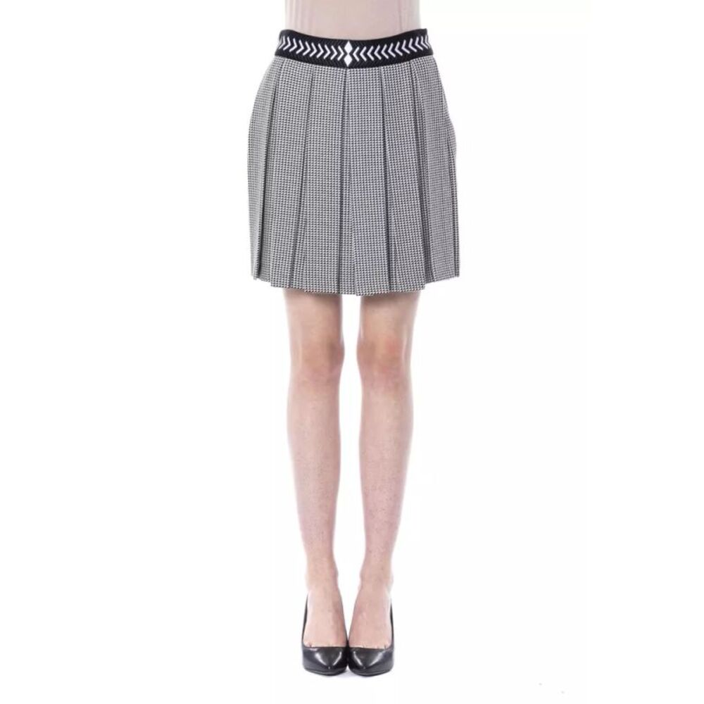 BYBLOS Black Viscose Women Women's Skirt